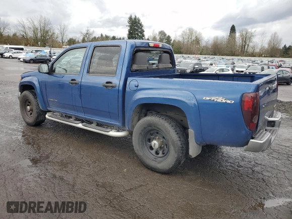2005 GMC Canyon 1SE SLE Z71 with VIN 1GTDS136658213688, listed as a Copart auction lot 46494885 with 162,209 mi miles and Salvage Title. Bid and sale history available at carsss.com. Image 2.