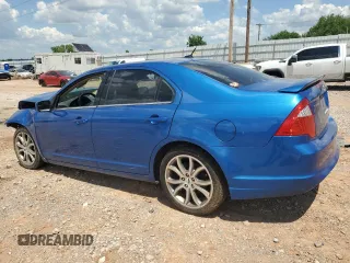2012 Ford Fusion SE with VIN 3FAHP0HA7CR258439, listed as a Copart auction lot 56538845 with Not provided miles and Salvage title. Bid and sale history available at DreamBid. Image 2.