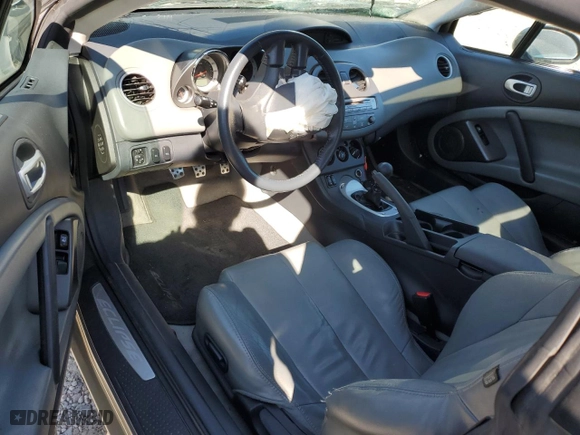2008 Mitsubishi Eclipse GT with VIN 4A3AK34T88E014986, listed as a Copart auction lot 69698124 with 0 miles and Salvage Title. Bid and sale history available at carsss.com. Image 8.