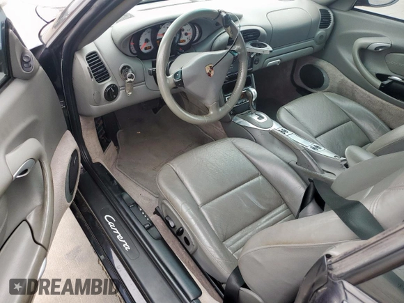 2004 Porsche 911 Carrera with VIN WP0CA29994S651578, listed as a Copart auction lot 55057345 with 105,851 mi miles and Clean Title. Bid and sale history available at carsss.com. Image 8.