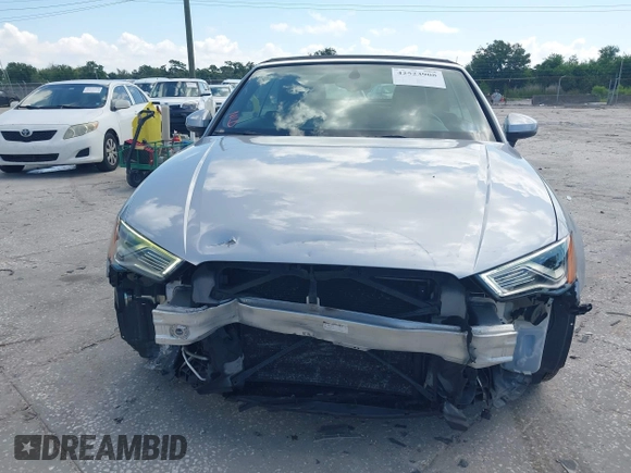 2015 Audi A3 with VIN WAUWFLFF8F1073168, listed as a IAAI auction lot 42523908 with 93,421 mi miles and . Bid and sale history available at DreamBid. Image 6.