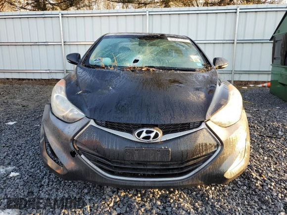 2013 Hyundai Elantra Coupe GS PZEV with VIN KMHDH6AE3DU007266, listed as a Copart auction lot 85225144 with 162,262 mi miles and Salvage Title. Bid and sale history available at carsss.com. Image 5.