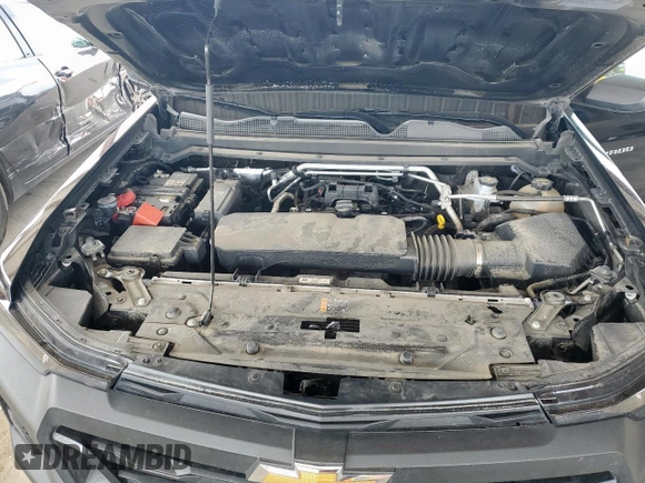 2024 Chevrolet Colorado 2WD Work Truck z VIN 1GCGSBEC3R1226273, wystawiony jako Copart lot #58894615 z przebiegiem 19 067 mil mil oraz Czysty tytuł • Clean title. Historia ofert i sprzedaży dostępna na DreamBid. Obrazek 11.