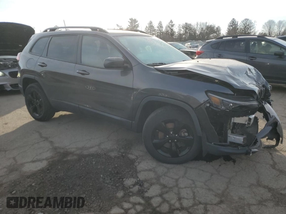 2020 Jeep Cherokee Altitude with VIN 1C4PJMLB5LD559704, listed as a Copart auction lot 45556575 with 46,269 mi miles and Salvage Title. Bid and sale history available at carsss.com. Image 4.