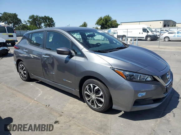 2018 Nissan LEAF SV with VIN 1N4AZ1CP2JC303814, listed as a Copart auction lot 58406135 with 175,777 mi miles and Clean title. Bid and sale history available at DreamBid. Image 4.