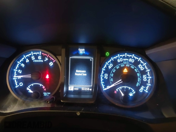 2021 Toyota Tacoma SR z VIN 5TFCZ5AN1MX268370, wystawiony jako IAAI lot #41922632 z przebiegiem 50 358 mil mil oraz . Historia ofert i sprzedaży dostępna na DreamBid. Obrazek 7.