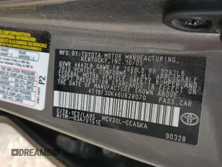 2006 Toyota Camry LE z VIN 4T1BF30K46U628070, wystawiony jako Copart lot #54582755 z przebiegiem 278 805 mil mil oraz Szkoda całkowita • Salvage title. Historia ofert i sprzedaży dostępna na DreamBid. Obrazek 13.