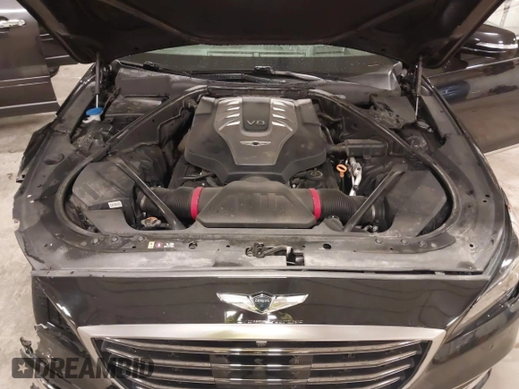 2018 Genesis G80 Ultimate with VIN KMHGN4JF2JU265826, listed as a IAAI auction lot 41749930 with 38,171 mi miles and . Bid and sale history available at carsss.com. Image 10.