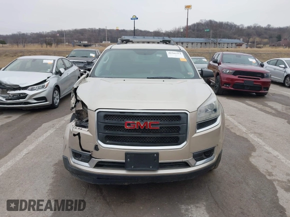 2013 GMC Acadia SLE with VIN 1GKKRPKD2DJ133063, listed as a IAAI auction lot 41542114 with 177,277 mi miles and . Bid and sale history available at DreamBid. Image 13.