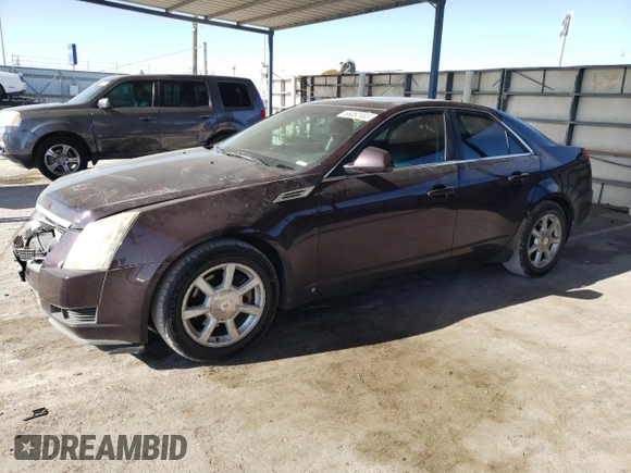 2008 Cadillac CTS RWD w/1SA with VIN 1G6DF577980214029, listed as a Copart auction lot 57444064 with 188,406 mi miles and Salvage Title. Bid and sale history available at carsss.com. Image 1.