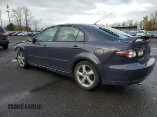 2007 Mazda 6 i Sport VE with VIN 1YVHP84C975M49637, listed as a Copart auction lot 85753394 with 125,622 mi miles and Salvage Title. Bid and sale history available at DreamBid. Image 2.