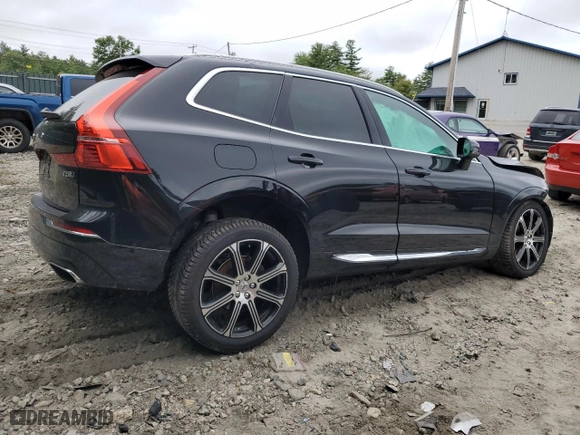 2019 Volvo XC60 Inscription with VIN LYV102RL5KB283742, listed as a Copart auction lot 70336124 with 0 mi miles and Salvage Title. Bid and sale history available at carsss.com. Image 3.