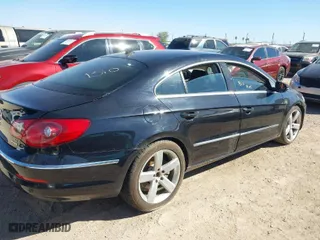 2010 Volkswagen CC VR6 4Motion with VIN WVWGU7AN7AE511702, listed as a IAAI auction lot 41608752 with 1 mi miles. Bid and sale history available at carsss.com. Image 4.