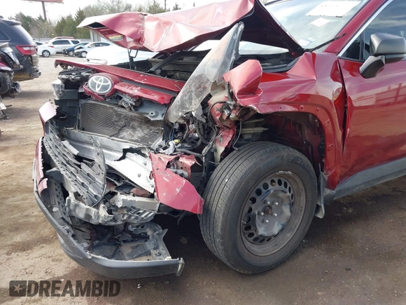 2020 Toyota RAV4 LE with VIN 2T3H1RFV6LW075311, listed as a IAAI auction lot 41814401 with 113,435 mi miles and . Bid and sale history available at DreamBid. Image 6.