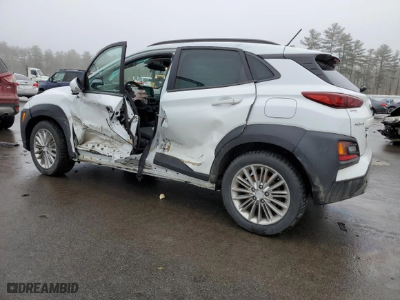 2018 Hyundai Kona SEL with VIN KM8K2CAA7JU078468, listed as a Copart auction lot 47664145 with 47,833 mi miles and Salvage Title. Bid and sale history available at carsss.com. Image 2.