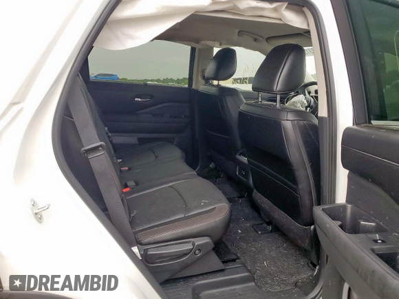 2024 Nissan Pathfinder SL with VIN 5N1DR3CA4RC309586, listed as a Copart auction lot 60313545 with 6,167 mi miles and Salvage title. Bid and sale history available at DreamBid. Image 11.