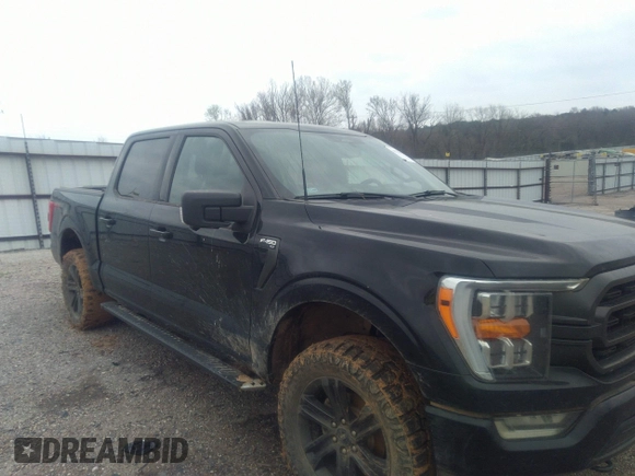 2022 Ford F-150 XL with VIN 1FTFW1E89NKE60072, listed as a IAAI auction lot 41778613 with 61,555 mi miles. Bid and sale history available at carsss.com. Image 12.