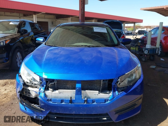 2017 Honda Civic Sedan EX with VIN 19XFC2F72HE028712, listed as a IAAI auction lot 41859083 with 106,250 mi miles. Bid and sale history available at carsss.com. Image 6.