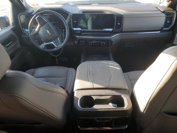 2024 Chevrolet Silverado 3500HD LTZ with VIN 1GC4YUEY8RF280227, listed as a Copart auction lot 44265415 with 79,583 mi miles and Salvage Title. Bid and sale history available at carsss.com. Image 8.