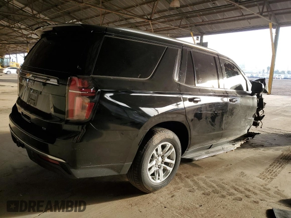 2021 Chevrolet Tahoe LT with VIN 1GNSCNKD6MR234195, listed as a Copart auction lot 43802165 with 67,511 mi miles and Salvage title. Bid and sale history available at DreamBid. Image 3.