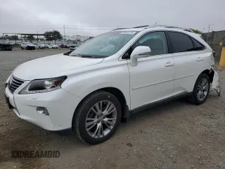 2014 Lexus RX 350 with VIN JTJBK1BA6E2461484, listed as a Copart auction lot 58937775 with 95,704 mi miles and Salvage title. Bid and sale history available at DreamBid. Image 1.