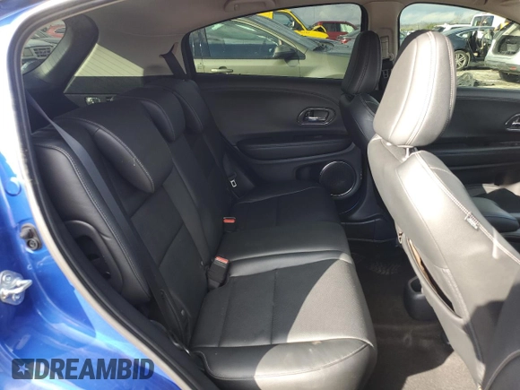 2021 Honda HR-V EX-L with VIN 3CZRU5H79MM705631, listed as a Copart auction lot 86792974 with 44,864 mi miles and Salvage Title. Bid and sale history available at carsss.com. Image 12.