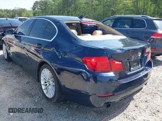 2011 BMW 5 Series 535i with VIN WBAFR7C50BC600838, listed as a IAAI auction lot 41981329 with 188,520 mi miles and . Bid and sale history available at carsss.com. Image 3.
