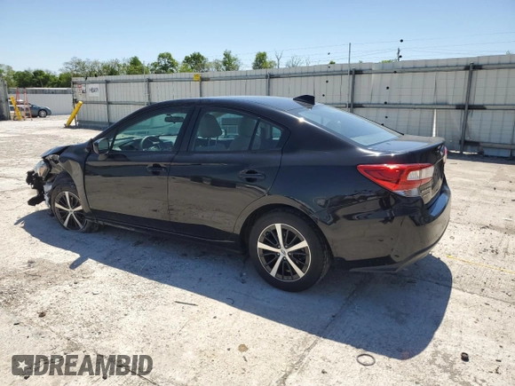 2022 Subaru Impreza Premium with VIN 4S3GKAD65N3605828, listed as a Copart auction lot 56519035 with 28,228 mi miles and Salvage title. Bid and sale history available at DreamBid. Image 2.