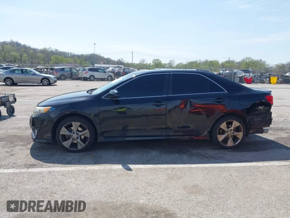 2012 Toyota Camry SE with VIN 4T1BK1FK9CU004865, listed as a IAAI auction lot 41928159 with 216,702 mi miles. Bid and sale history available at carsss.com. Image 14.