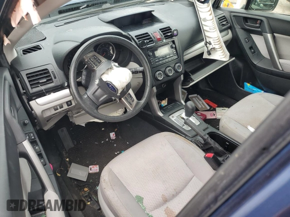 2014 Subaru Forester Premium с VIN JF2SJAEC0EH462583, выставлен на аукционе Copart как лот 65219905 с пробегом Не указан миль и Списание • Salvage title. История ставок и продаж доступна на DreamBid. Изображение 8.