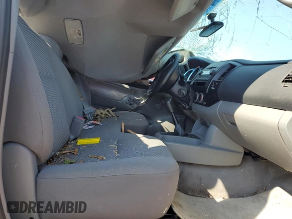 2005 Toyota Tacoma with VIN 5TEPX42N75Z050895, listed as a Copart auction lot 76102134 with 0 mi miles and Non Repairable. Bid and sale history available at carsss.com. Image 10.