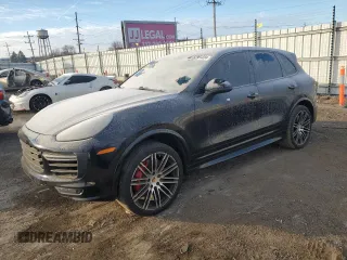 2017 Porsche Cayenne GTS with VIN WP1AD2A27HLA81530, listed as a Copart auction lot 82961224 with 73,015 mi miles and Salvage title. Bid and sale history available at DreamBid. Image 1.