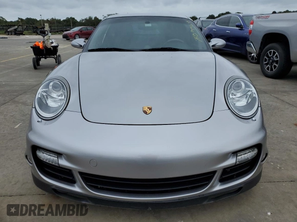 2007 Porsche 911 Turbo with VIN WP0AD29957S784485, listed as a Copart auction lot 75090564 with Not Provided miles and Salvage Title. Bid and sale history available at DreamBid. Image 5.