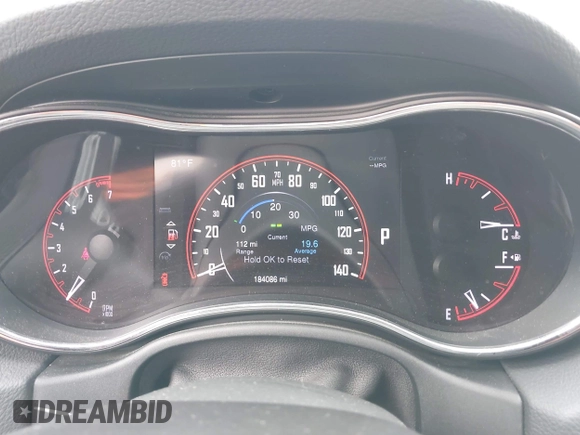 2015 Dodge Durango Limited with VIN 1C4RDJDG3FC101341, listed as a IAAI auction lot 42578392 with 184,086 mi miles and . Bid and sale history available at DreamBid. Image 7.
