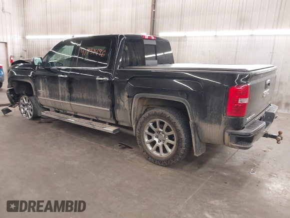 2015 GMC Sierra 1500 Denali with VIN 3GTU2WEC7FG129925, listed as a IAAI auction lot 41731496 with 165,168 mi miles. Bid and sale history available at carsss.com. Image 3.