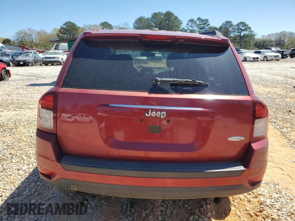 2017 Jeep Compass High Altitude with VIN 1C4NJCEA3HD151540, listed as a Copart auction lot 50071825 with 125,556 mi miles and Salvage title. Bid and sale history available at DreamBid. Image 6.