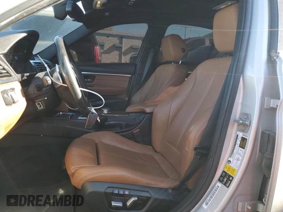 2016 BMW 3 Series with VIN WBA8F1C57GK438945, listed as a Copart auction lot 49090955 with 176,869 mi miles and Salvage title. Bid and sale history available at DreamBid. Image 7.