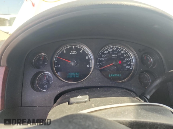 2007 Chevrolet Suburban LT with VIN 1GNFK16347J237193, listed as a Copart auction lot 52758765 with 182,838 mi miles and Salvage Title. Bid and sale history available at DreamBid. Image 9.