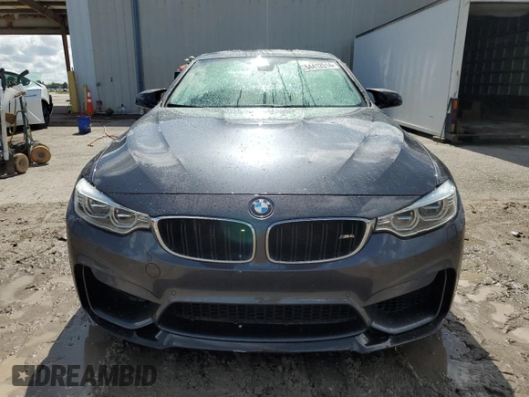 2017 BMW M4 with VIN WBS3R9C59HK709761, listed as a Copart auction lot 64412514 with 53,592 mi miles and Salvage Title. Bid and sale history available at carsss.com. Image 5.