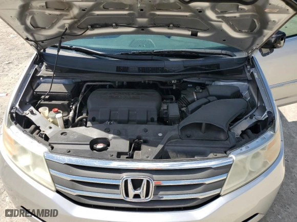 2013 Honda Odyssey EX-L with VIN 5FNRL5H68DB077159, listed as a Copart auction lot 46659105 with 0 mi miles and Salvage Title. Bid and sale history available at carsss.com. Image 13.
