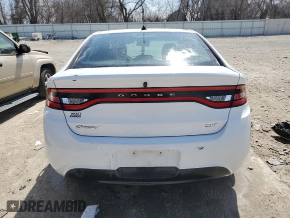 2013 Dodge Dart SXT with VIN 1C3CDFBA9DD194945, listed as a Copart auction lot 53100635 with 117,498 mi miles and Non Repairable. Bid and sale history available at carsss.com. Image 6.