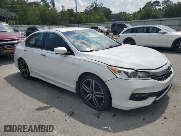 2016 Honda Accord Sport с VIN 1HGCR2F55GA024074, выставлен на аукционе Copart как лот 57413775 с пробегом 203 264 миль миль и Списание • Salvage title. История ставок и продаж доступна на DreamBid. Изображение 4.