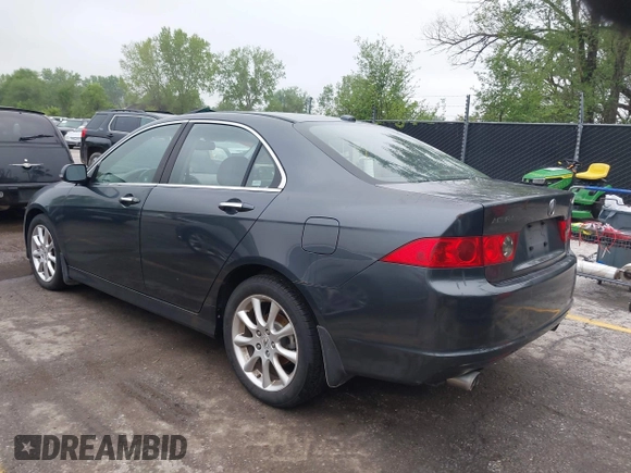 2007 Acura TSX with VIN JH4CL96887C001510, listed as a IAAI auction lot 42131729 with 217,477 mi miles. Bid and sale history available at carsss.com. Image 3.