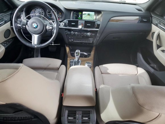 2017 BMW X4 xDrive28i with VIN 5UXXW3C31H0T79864, listed as a Copart auction lot 84761384 with 138,880 mi miles and Salvage Title. Bid and sale history available at carsss.com. Image 8.