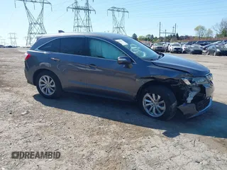 2018 Acura RDX with VIN 5J8TB4H34JL000825, listed as a IAAI auction lot 42053139 with Not Provided miles. Bid and sale history available at carsss.com. Image 1.
