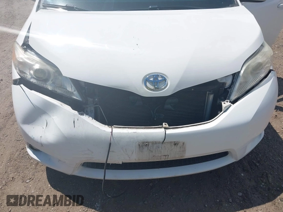 2015 Toyota Sienna LE AAS with VIN 5TDKK3DC1FS599053, listed as a IAAI auction lot 42216805 with 167,280 mi miles and . Bid and sale history available at DreamBid. Image 6.