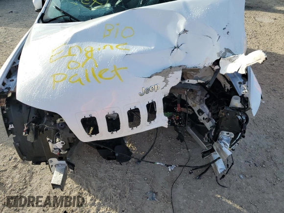 2020 Jeep Cherokee Latitude Plus with VIN 1C4PJLLB6LD503362, listed as a Copart auction lot 48862355 with 0 mi miles and Salvage Title. Bid and sale history available at carsss.com. Image 11.