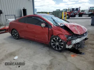 2013 Honda Civic Si with VIN 2HGFG4A53DH705255, listed as a Copart auction lot 55443595 with 107,851 mi miles and Salvage title. Bid and sale history available at DreamBid. Image 4.