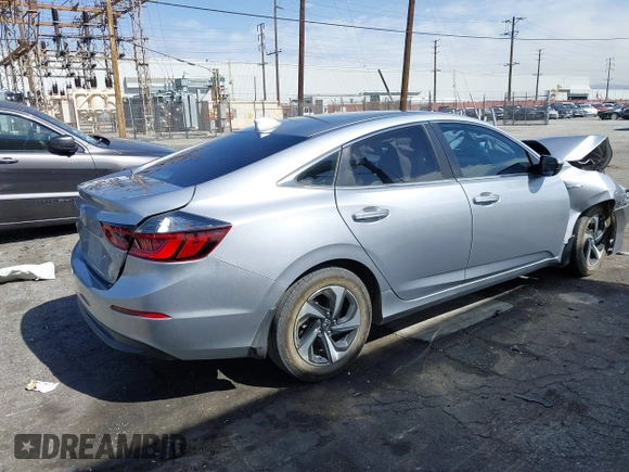 2022 Honda Insight EX with VIN 19XZE4F54NE008068, listed as a IAAI auction lot 41658247 with 54,480 mi miles and . Bid and sale history available at DreamBid. Image 4.