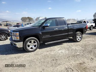 2014 Chevrolet Silverado 1500 LT with VIN 1GCRCREC8EZ360402, listed as a Copart auction lot 44456685 with 127,622 mi miles and Salvage Title. Bid and sale history available at DreamBid. Image 1.